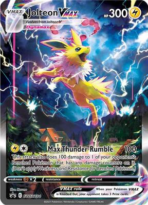 Jolteon VMAX - SWSH184 card from SWSH: Sword & Shield Promo Cards