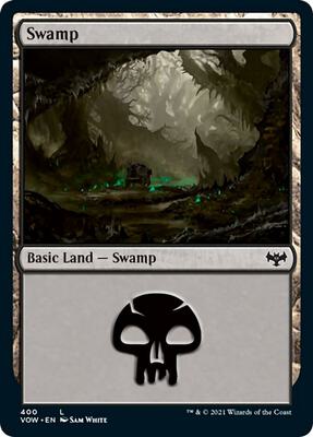 Swamp (400) card from Innistrad: Crimson Vow
