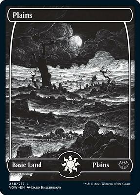 Plains (268) card from Innistrad: Crimson Vow