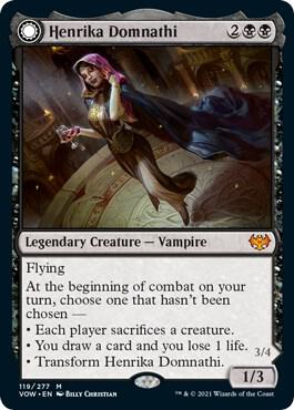 Henrika Domnathi card from Innistrad: Crimson Vow