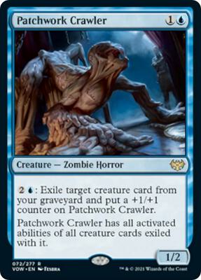 Patchwork Crawler card from Innistrad: Crimson Vow