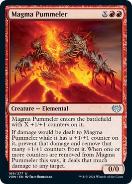 Magma Pummeler card from Innistrad: Crimson Vow