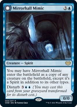 Mirrorhall Mimic card from Innistrad: Crimson Vow