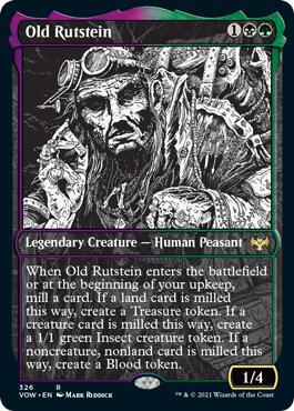 Old Rutstein (Showcase) card from Innistrad: Crimson Vow