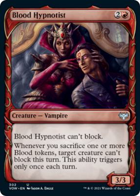 Blood Hypnotist (Showcase) card from Innistrad: Crimson Vow