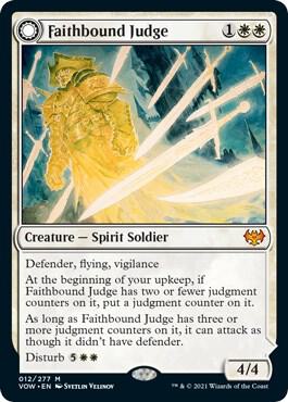 Faithbound Judge card from Innistrad: Crimson Vow