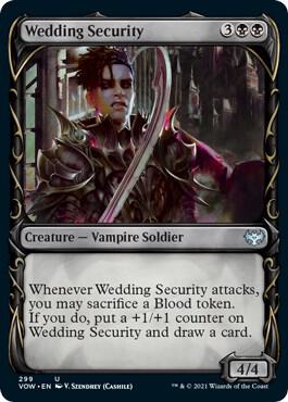 Wedding Security (Showcase) card from Innistrad: Crimson Vow
