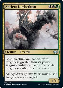 Ancient Lumberknot card from Innistrad: Crimson Vow