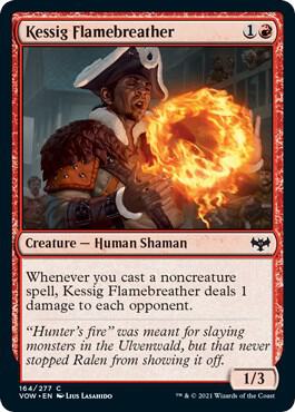 Kessig Flamebreather card from Innistrad: Crimson Vow