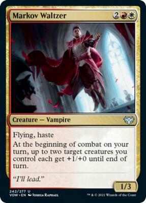 Markov Waltzer card from Innistrad: Crimson Vow