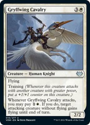 Gryffwing Cavalry card from Innistrad: Crimson Vow