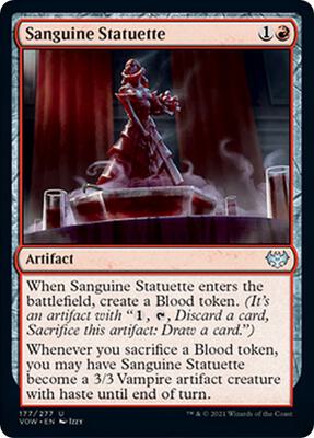 Sanguine Statuette card from Innistrad: Crimson Vow