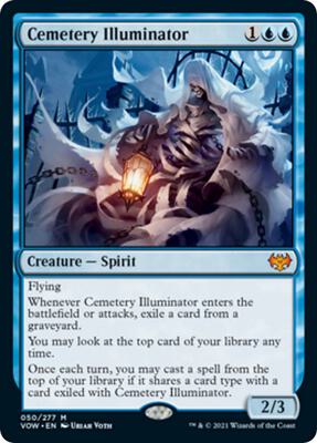 Cemetery Illuminator card from Innistrad: Crimson Vow