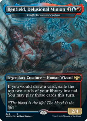 Renfield, Delusional Minion - Eruth, Tormented Prophet card from Innistrad: Crimson Vow
