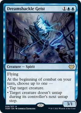 Dreamshackle Geist card from Innistrad: Crimson Vow