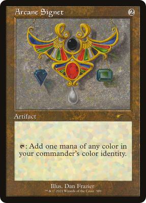 Arcane Signet (589) card from Secret Lair Drop Series