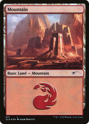 Mountain (571) card from Secret Lair Drop Series