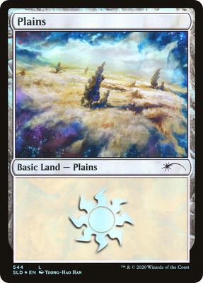 Plains (544) card from Secret Lair Drop Series