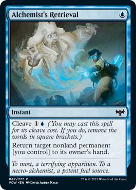 Alchemist's Retrieval card from Innistrad: Crimson Vow