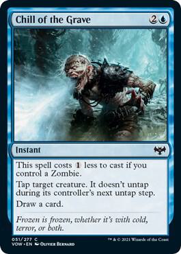 Chill of the Grave card from Innistrad: Crimson Vow