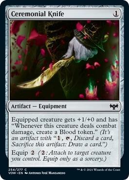 Ceremonial Knife card from Innistrad: Crimson Vow