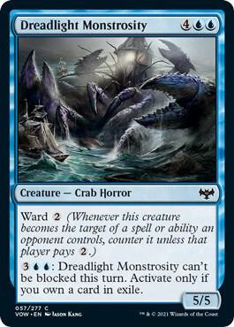 Dreadlight Monstrosity card from Innistrad: Crimson Vow