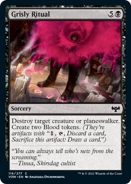 Grisly Ritual card from Innistrad: Crimson Vow