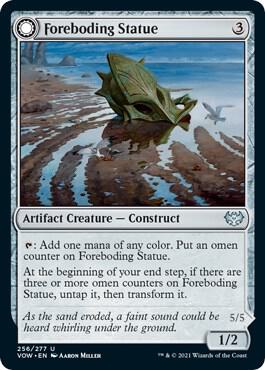 Foreboding Statue card from Innistrad: Crimson Vow