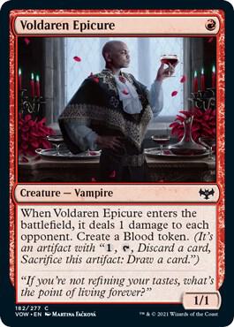 Voldaren Epicure card from Innistrad: Crimson Vow