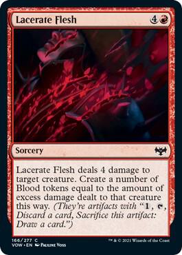 Lacerate Flesh card from Innistrad: Crimson Vow