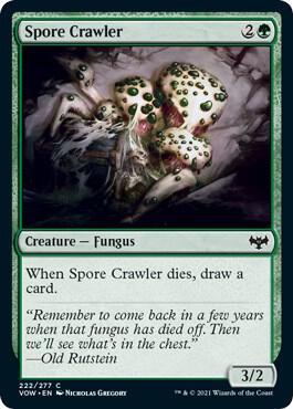 Spore Crawler card from Innistrad: Crimson Vow