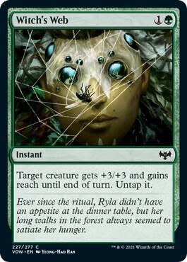 Witch's Web card from Innistrad: Crimson Vow