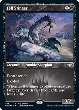 Fell Stinger card from Play Promos