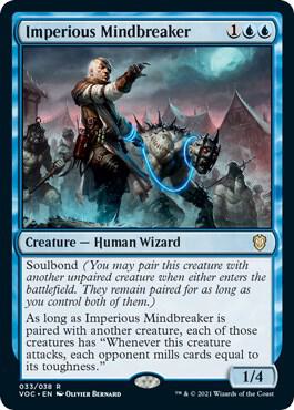 Imperious Mindbreaker card from Commander: Innistrad: Crimson Vow