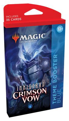 Innistrad: Crimson Vow - Theme Booster [Blue] card from Innistrad: Crimson Vow