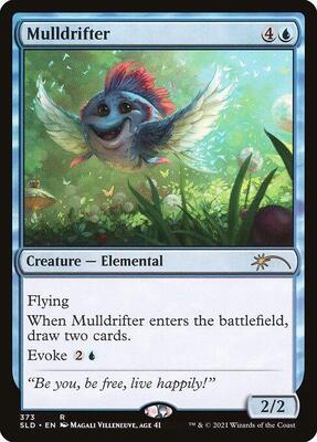 Mulldrifter (373) card from Secret Lair Drop Series