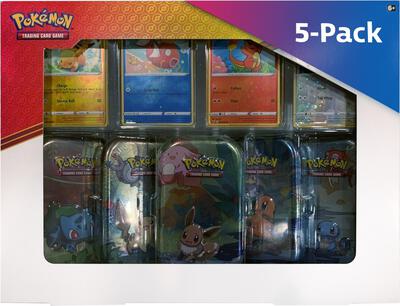 Kanto Friends Mini Tins 5-Pack card from Miscellaneous Cards & Products