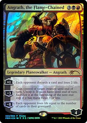 Angrath, the Flame-Chained card from Unique and Miscellaneous Promos