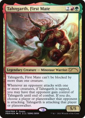 Tahngarth, First Mate card from Unique and Miscellaneous Promos