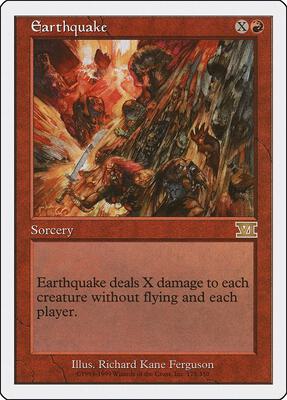 Earthquake card from Classic Sixth Edition