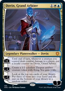 Dovin, Grand Arbiter card from Commander: Innistrad: Crimson Vow
