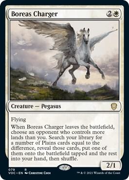 Boreas Charger card from Commander: Innistrad: Crimson Vow