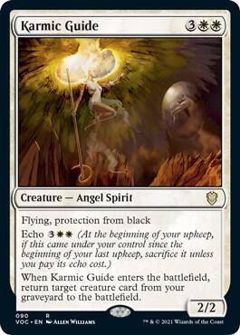 Karmic Guide card from Commander: Innistrad: Crimson Vow