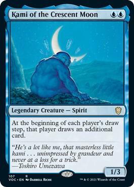 Kami of the Crescent Moon card from Commander: Innistrad: Crimson Vow