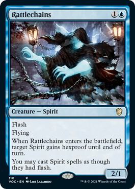 Rattlechains card from Commander: Innistrad: Crimson Vow