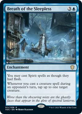 Breath of the Sleepless card from Commander: Innistrad: Crimson Vow