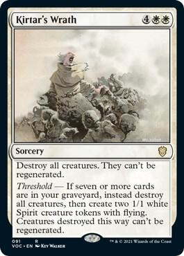 Kirtar's Wrath card from Commander: Innistrad: Crimson Vow