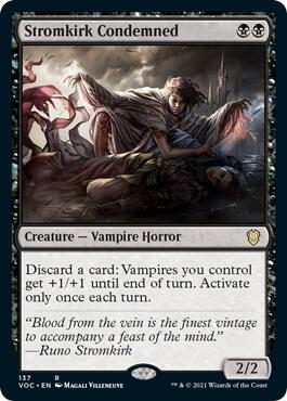 Stromkirk Condemned card from Commander: Innistrad: Crimson Vow