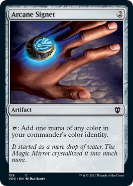 Arcane Signet card from Commander: Innistrad: Crimson Vow