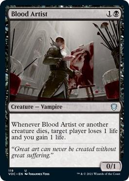 Blood Artist card from Commander: Innistrad: Crimson Vow